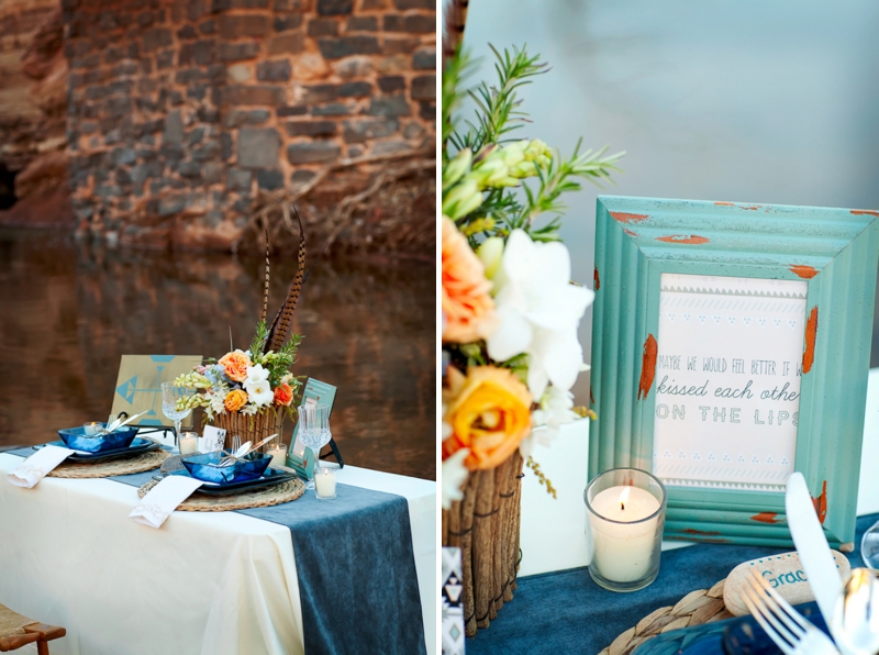 Southwestern Boho Chic Wedding Inspiration via TheELD.com