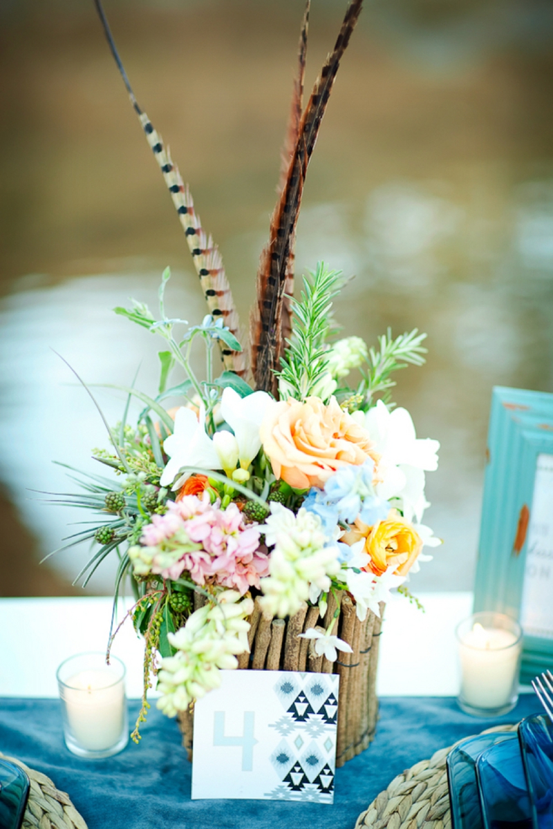 Southwestern Boho Chic Wedding Inspiration via TheELD.com