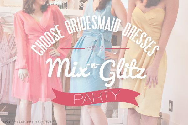 Choose Bridesmaid Dresses With A Mix n Glitz Party! via TheELD.com