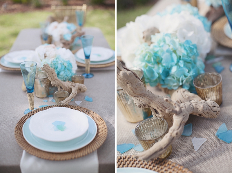 Aqua Wedding Ideas {Rustic}  via TheELD.com