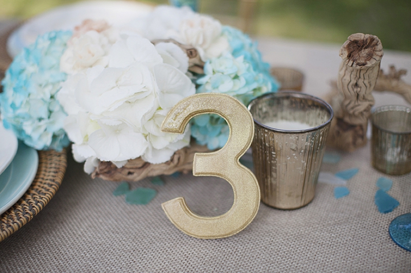 Aqua Wedding Ideas {Rustic}  via TheELD.com