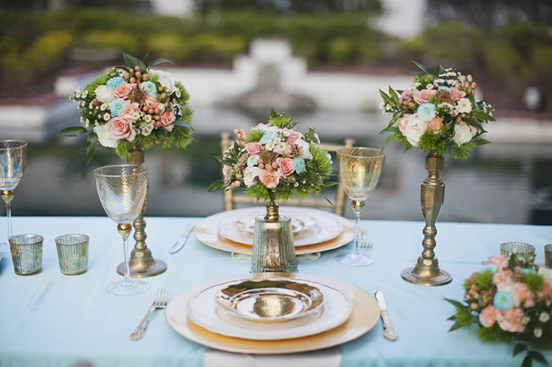 Aqua Wedding Ideas {Classic}  via TheELD.com