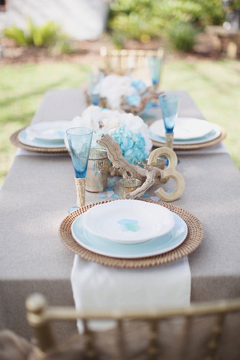 Aqua Wedding Ideas {Rustic}  via TheELD.com