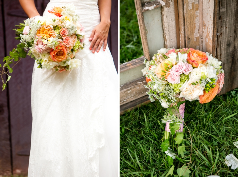 Colorful Country Vintage Nashville Wedding via TheELD.com