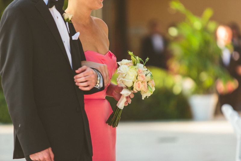 Elegant Gold and Blush Wedding via TheELD.com