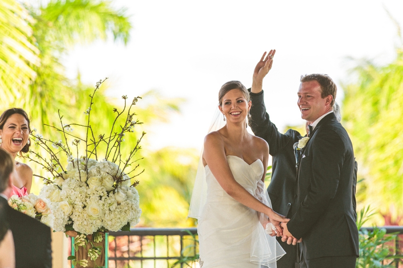 Elegant Gold and Blush Wedding via TheELD.com