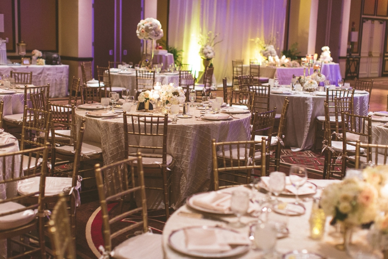 Elegant Gold and Blush Wedding via TheELD.com