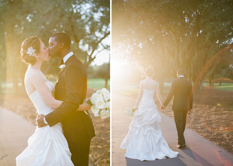 Elegant Pink and Gray Wedding via TheELD.com