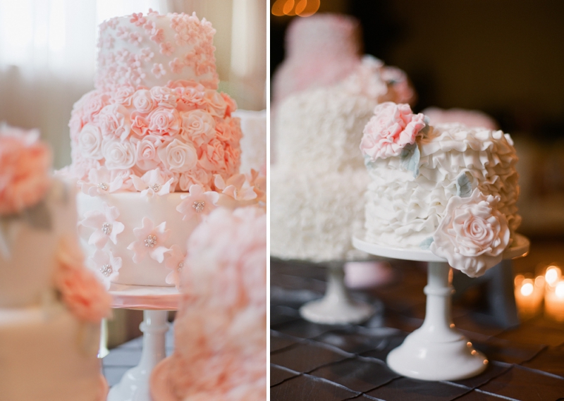 Elegant Pink and Gray Wedding via TheELD.com