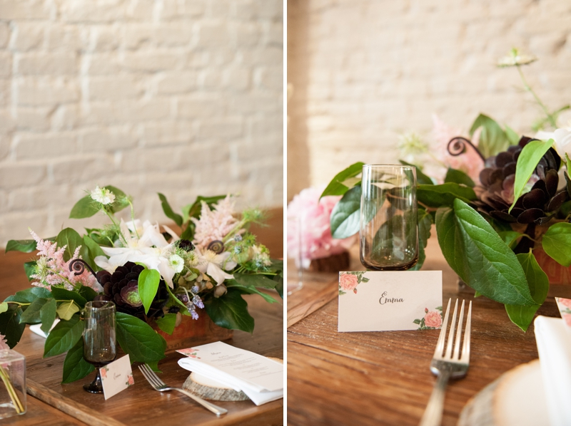 Floral Print Wedding Ideas {Rustic} via TheELD.com