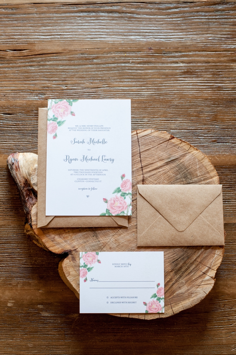 Floral Print Wedding Ideas {Rustic} via TheELD.com