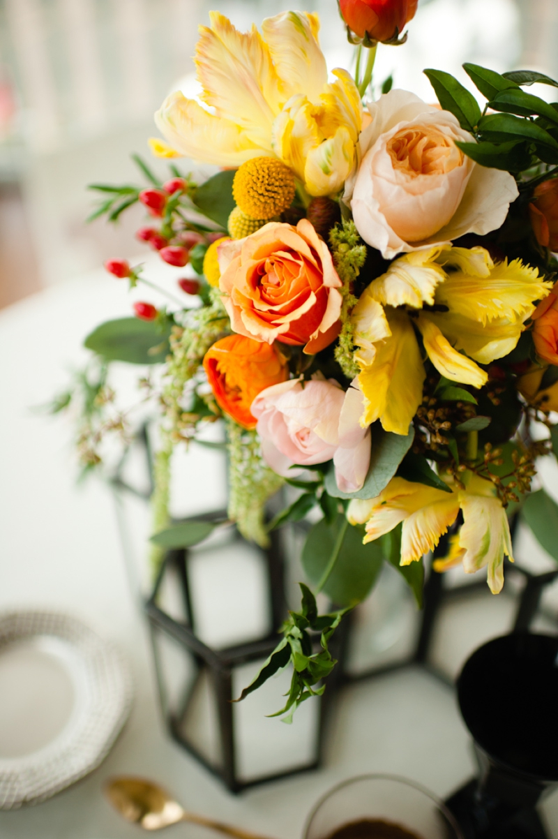 Honeycomb Wedding Ideas {Modern} via TheELD.com