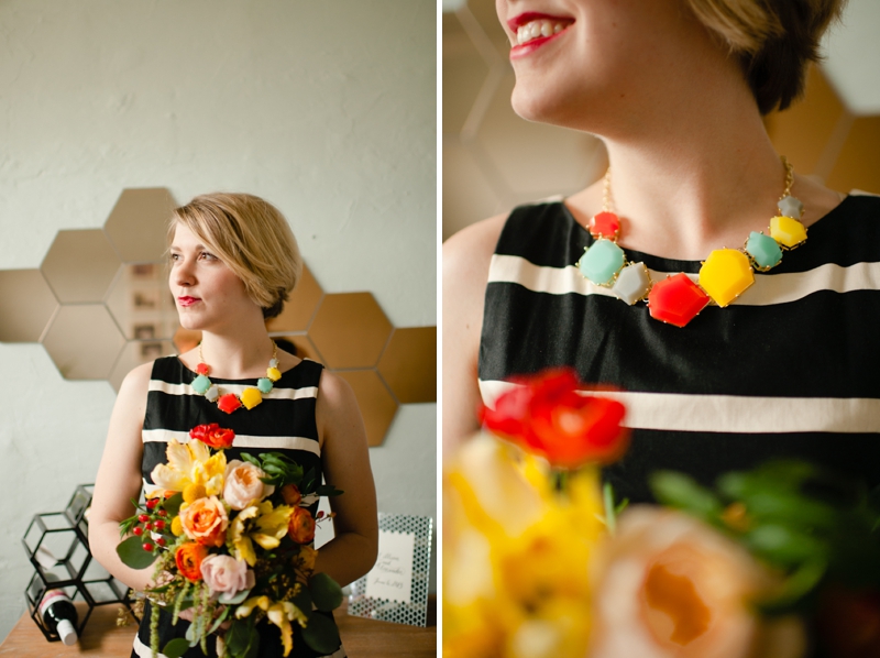 Honeycomb Wedding Ideas {Modern} via TheELD.com