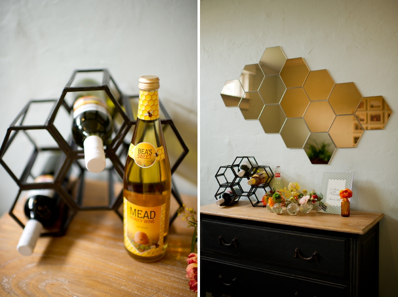 Honeycomb Wedding Ideas {Modern} via TheELD.com