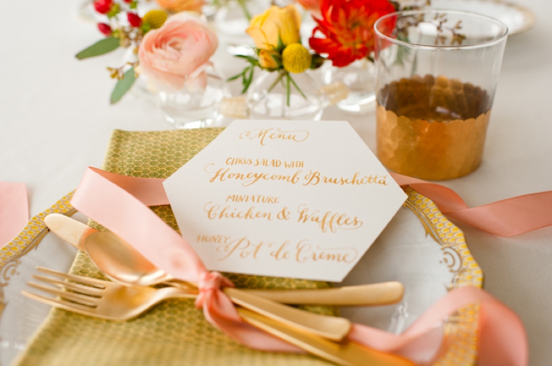 Honeycomb Wedding Ideas {Classic} via TheELD.com