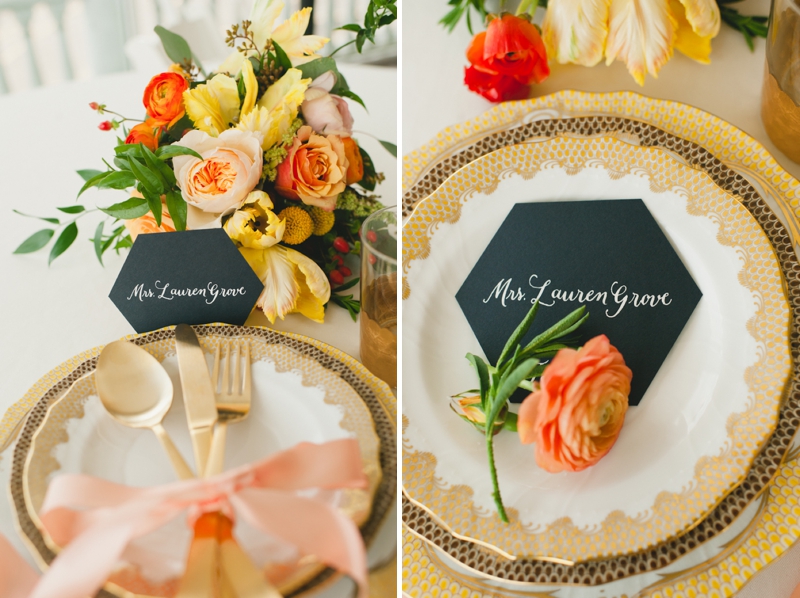 Honeycomb Wedding Ideas {Classic} via TheELD.com