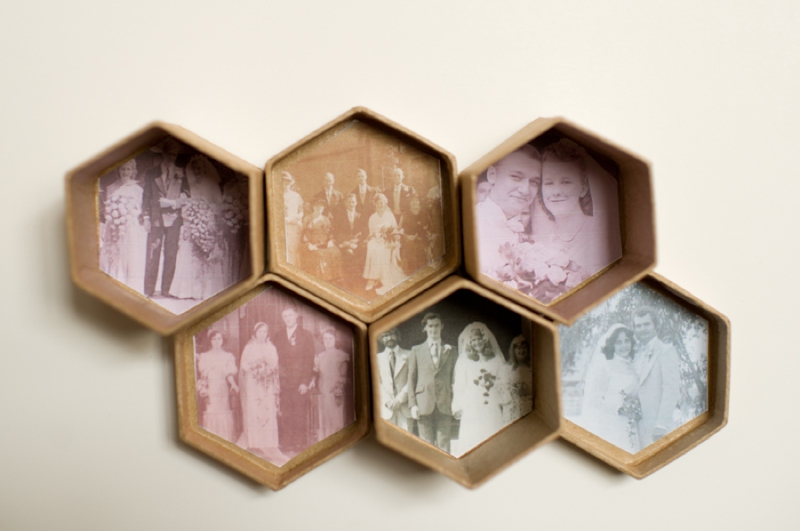 Honeycomb Wedding Ideas {Vintage}  via TheELD.com