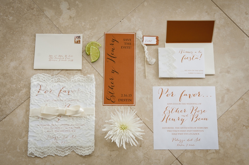 Modern Mexico Inspired Wedding Ideas via TheELD.com