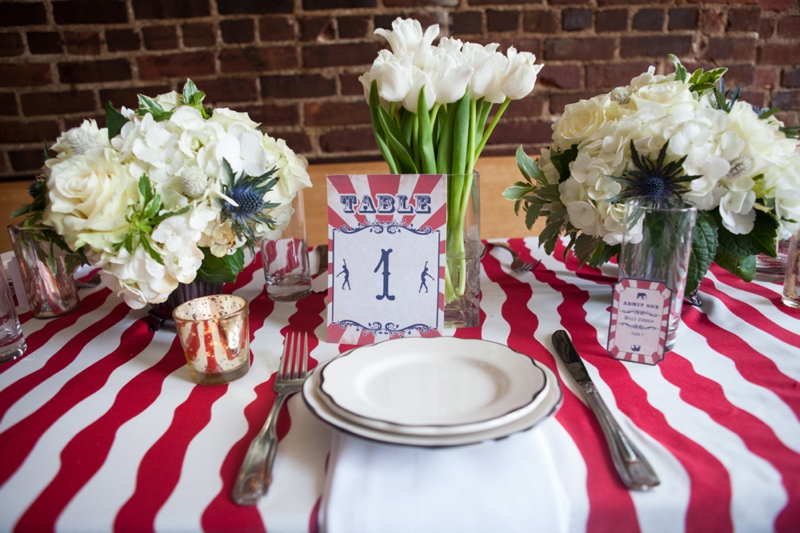 Red, White, and Blue Wedding Ideas {Eclectic} via TheELD.com