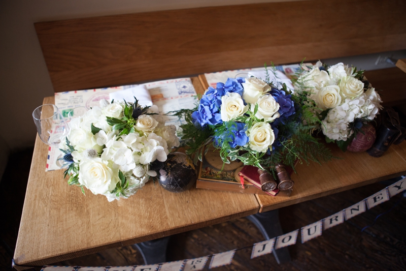 Red, White, and Blue Wedding Ideas {Vintage} via TheELD.com