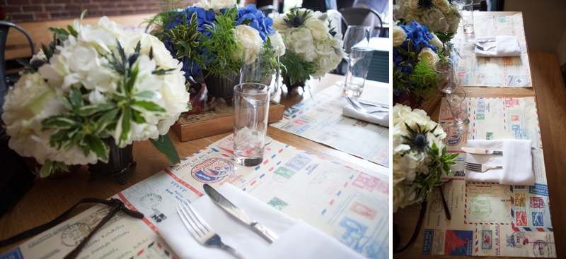 Red, White, and Blue Wedding Ideas {Vintage} via TheELD.com