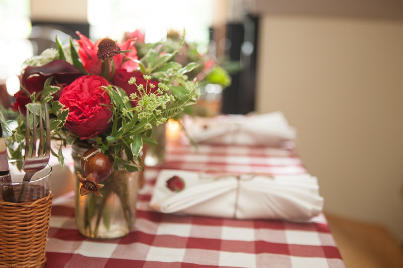 Red, White, and Blue Wedding Ideas {Rustic} via TheELD.com