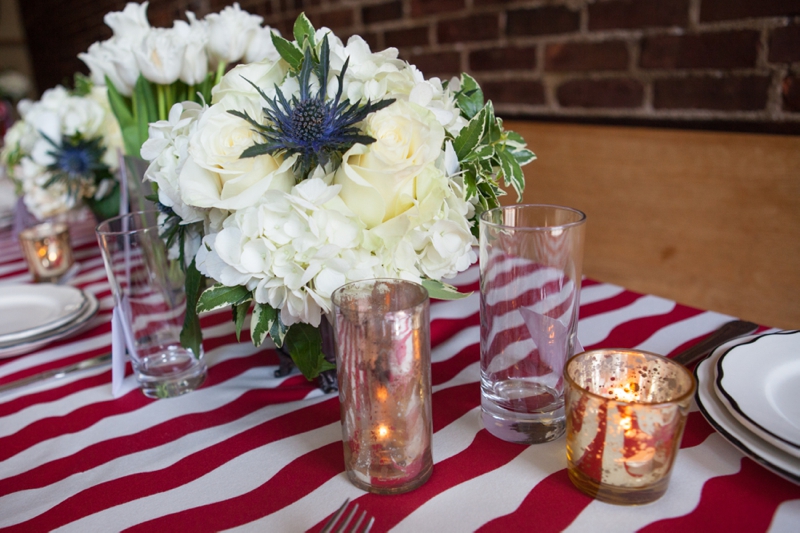 Red, White, and Blue Wedding Ideas {Eclectic} via TheELD.com