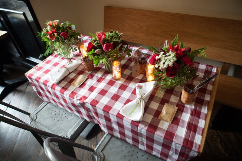 Red, White, and Blue Wedding Ideas {Rustic} via TheELD.com