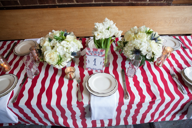 Red, White, and Blue Wedding Ideas {Eclectic} via TheELD.com