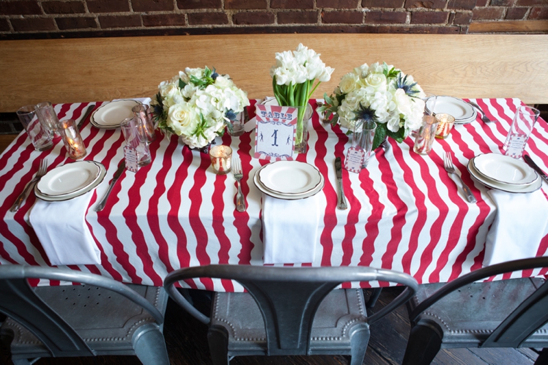 Red, White, and Blue Wedding Ideas {Eclectic} via TheELD.com