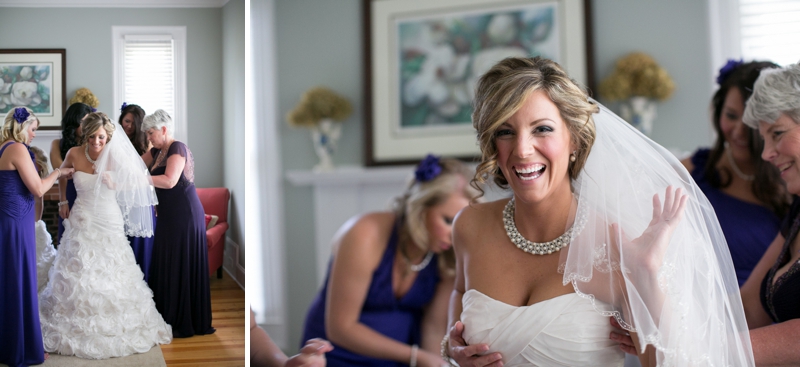 A Purple South Carolina Rustic Elegant Wedding via TheELD.com