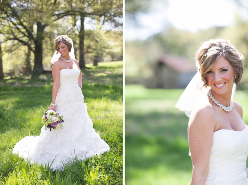 A Purple South Carolina Rustic Elegant Wedding via TheELD.com