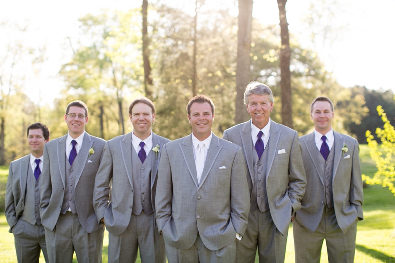 A Purple South Carolina Rustic Elegant Wedding via TheELD.com