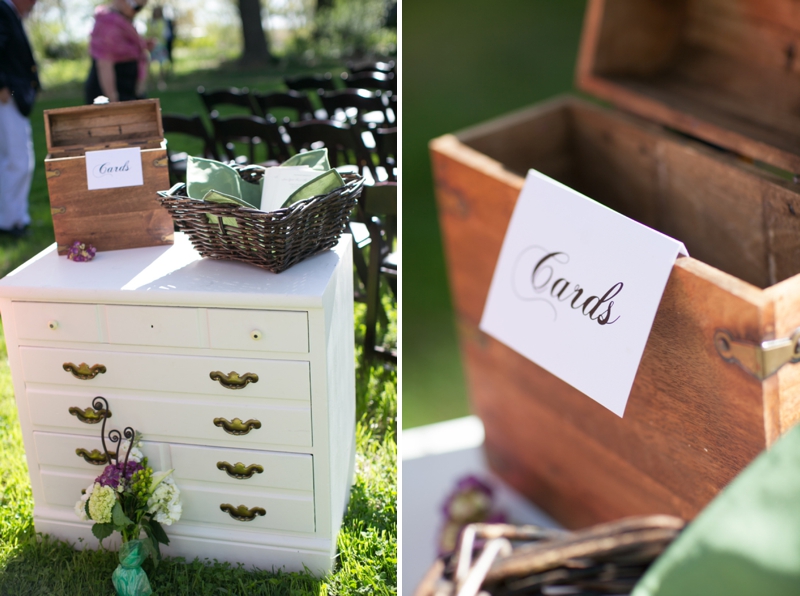 A Purple South Carolina Rustic Elegant Wedding via TheELD.com