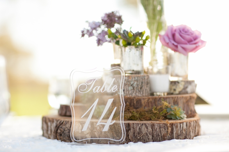 A Purple South Carolina Rustic Elegant Wedding via TheELD.com