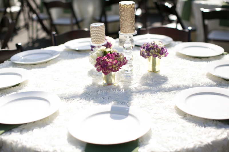 A Purple South Carolina Rustic Elegant Wedding via TheELD.com