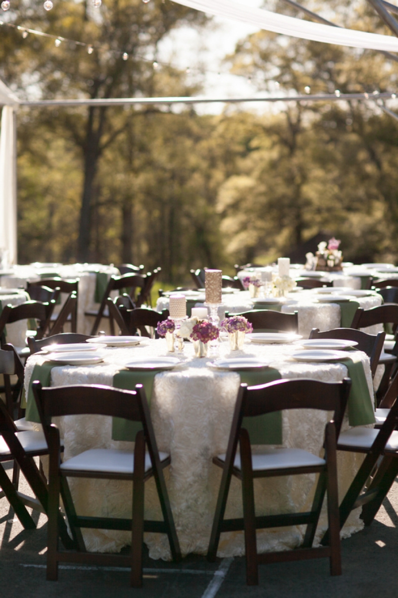 A Purple South Carolina Rustic Elegant Wedding via TheELD.com