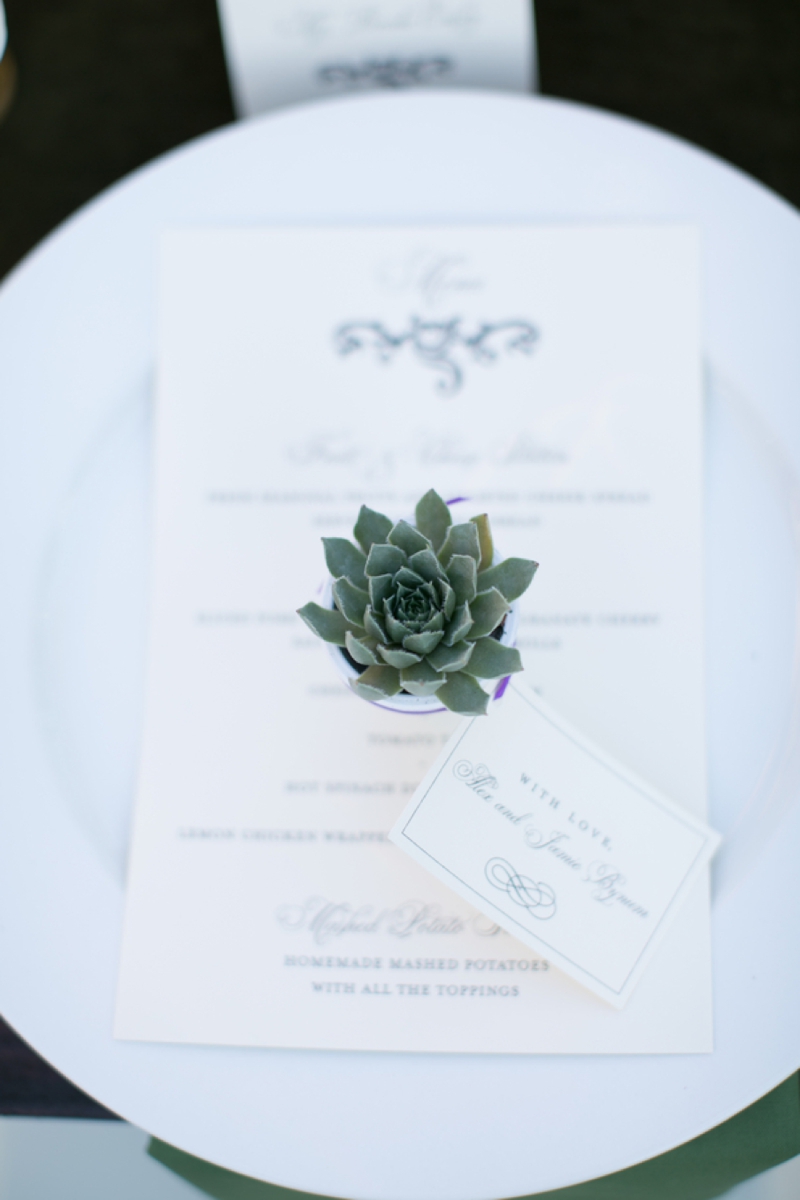 A Purple South Carolina Rustic Elegant Wedding via TheELD.com