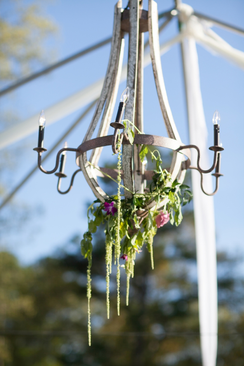 A Purple South Carolina Rustic Elegant Wedding via TheELD.com