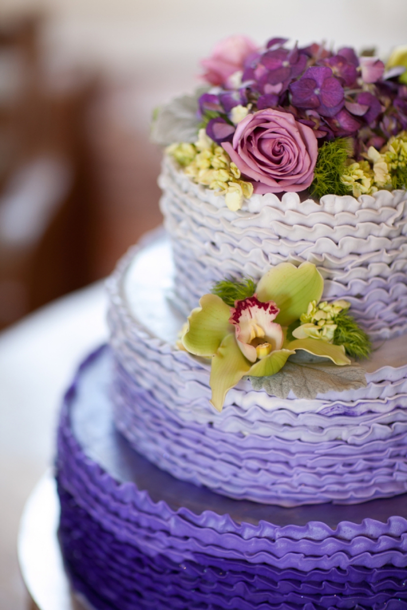 A Purple South Carolina Rustic Elegant Wedding via TheELD.com