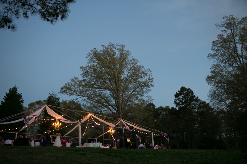 A Purple South Carolina Rustic Elegant Wedding via TheELD.com