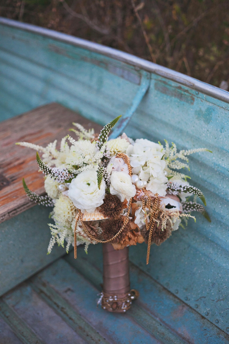 Shabby Chic Nautical Wedding Inspiration via TheELD.com