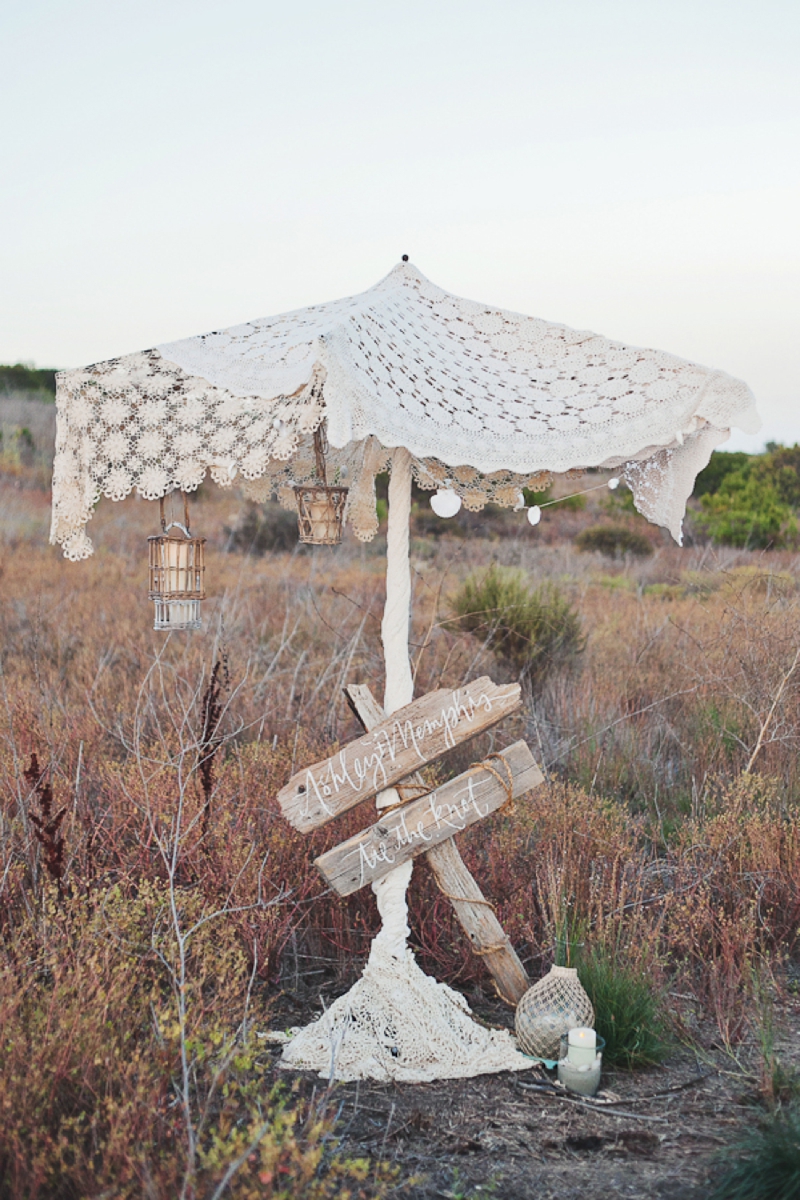 Shabby Chic Nautical Wedding Inspiration via TheELD.com