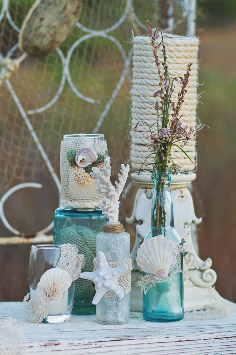 Shabby Chic Nautical Wedding Inspiration via TheELD.com