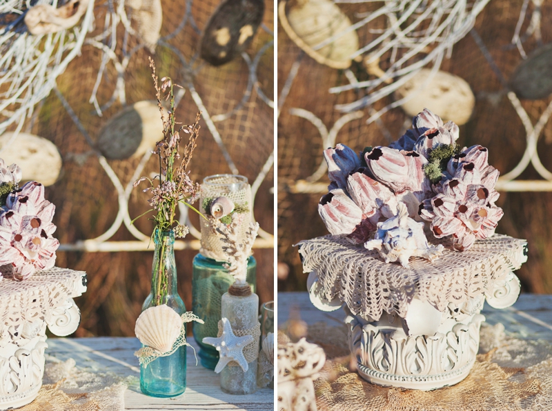 Shabby Chic Nautical Wedding Inspiration via TheELD.com