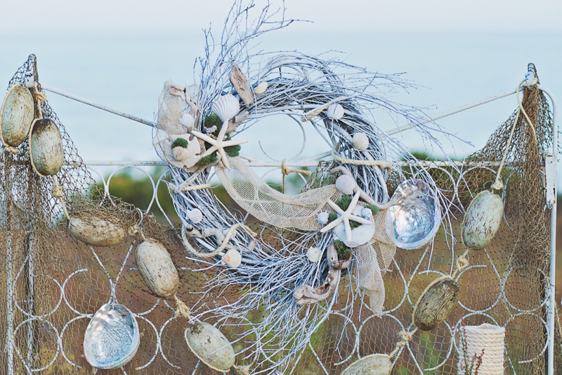 Shabby Chic Nautical Wedding Inspiration via TheELD.com