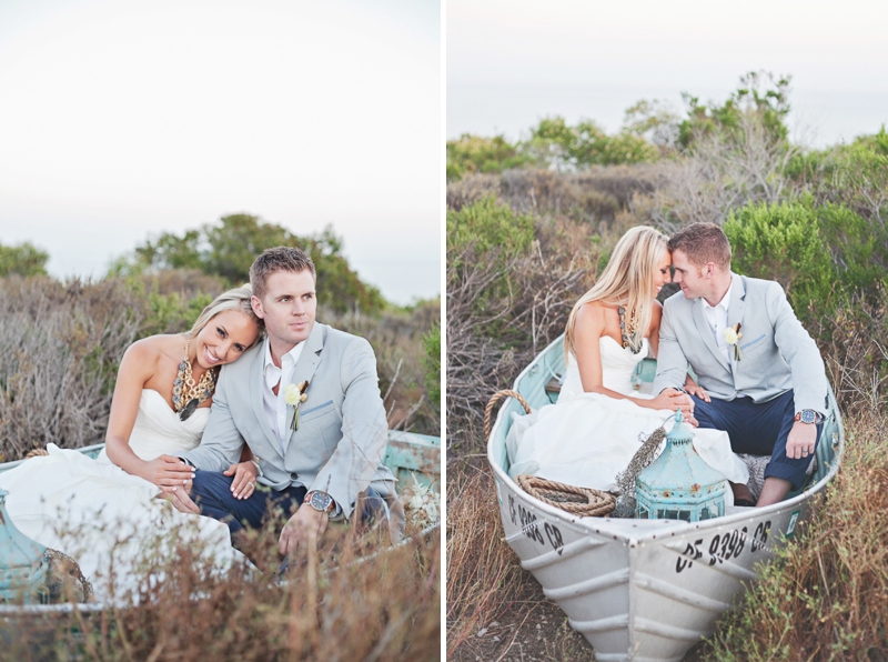 Shabby Chic Nautical Wedding Inspiration via TheELD.com