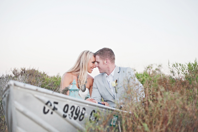Shabby Chic Nautical Wedding Inspiration via TheELD.com