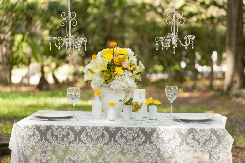 Yellow Wedding Ideas {Vintage} via TheELD.com