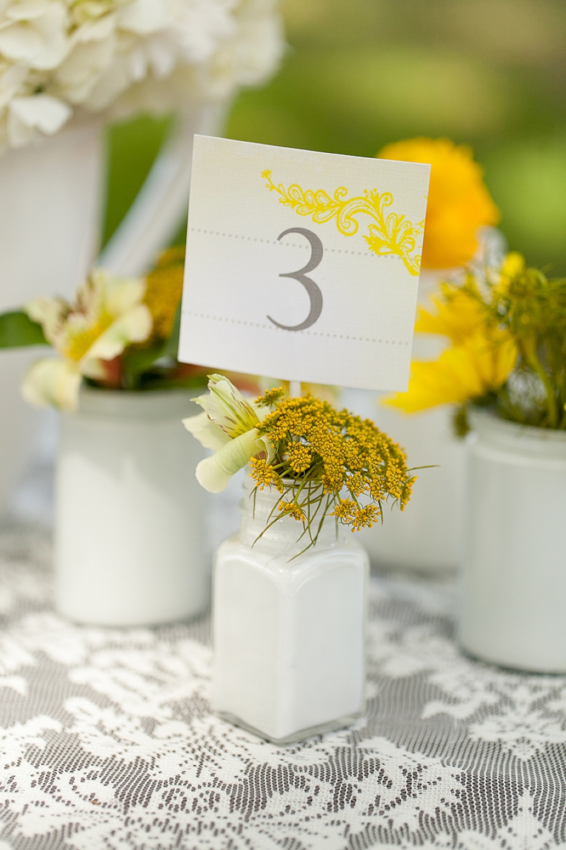 Yellow Wedding Ideas {Vintage} via TheELD.com